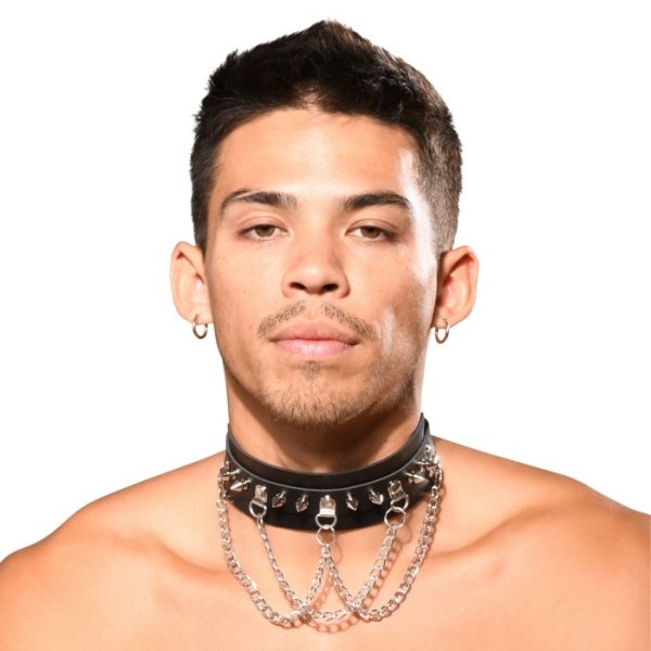 画像2: Andrew Christian【アンドリュークリスチャン】 首輪 チョーカー  アクセサリー チェーン チョーカー CHAIN CHOKER