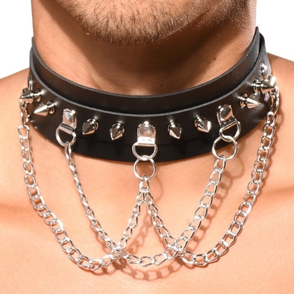 画像4: Andrew Christian【アンドリュークリスチャン】 首輪 チョーカー  アクセサリー チェーン チョーカー CHAIN CHOKER