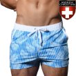 画像1: Andrew Christian【アンドリュークリスチャン】 メンズ水着 海パン ブランド ショート丈 スイムショーツ Holiday Swim Shorts (1)