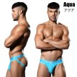 画像2: Andrew Christian【アンドリュークリスチャン】 ジョックストラップ ケツ割れ ケツワレ ALMOST NAKED レトロ BAMBOOジョックストラップ (2)