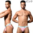 画像6: Andrew Christian【アンドリュークリスチャン】ジョックストラップ ケツ割れ ケツワレ アンクリ ALMOST NAKED レトロ  Happy ジョックストラップ (6)