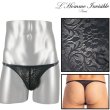 画像1: L'Homme Invisible【ロームアンヴィジーブル】男性用Tバック メンズTバック Gストリング Imperial レース メッシュＴバック男性下着 (1)